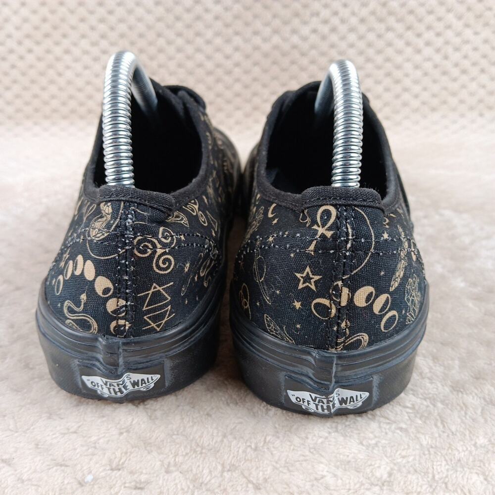 Vans Authentic Witchy Vibes Skate Shoe - Black 8.5 Mens 10 Womens - Picture 5 of 10